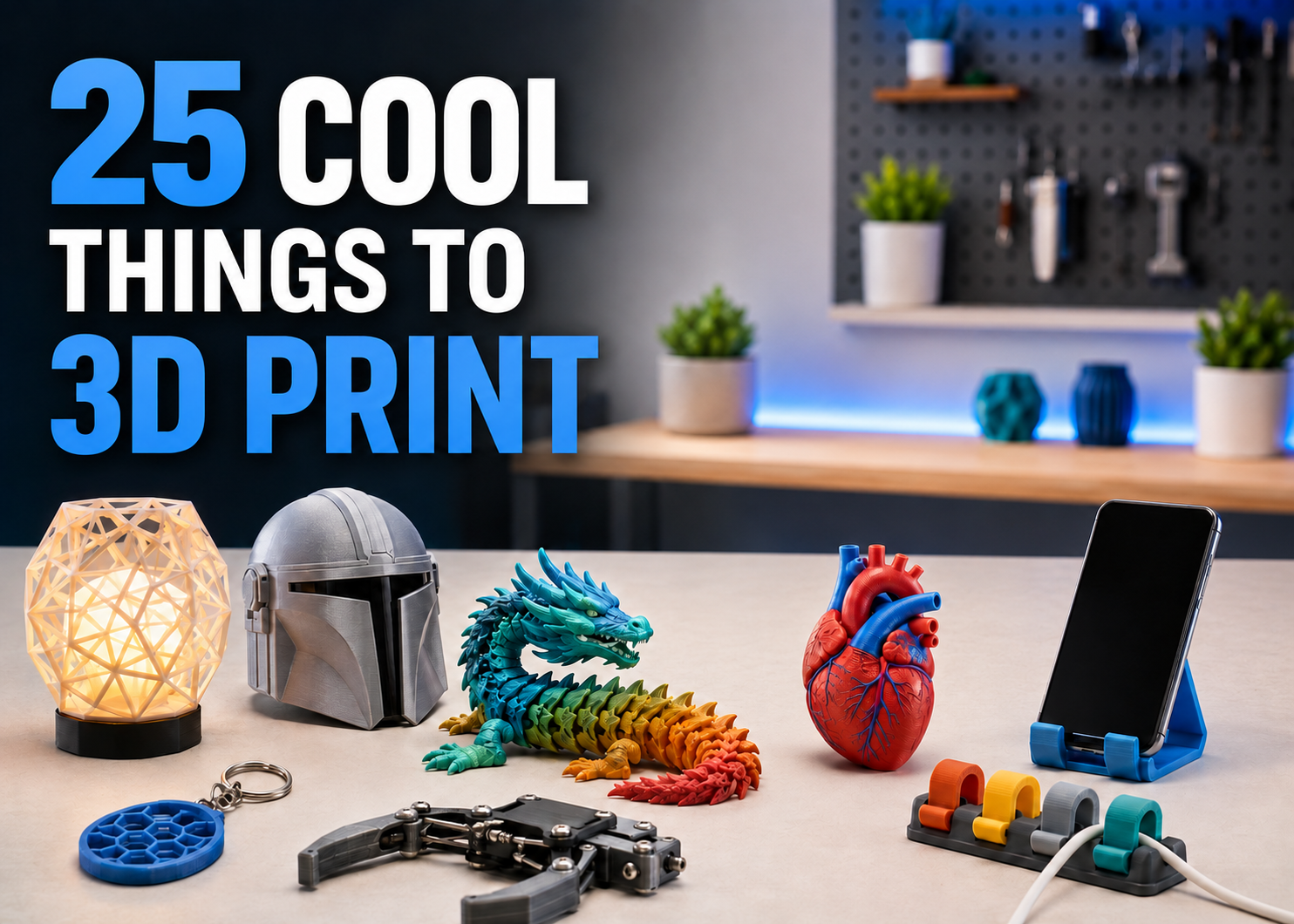 What Can You Make with a 3D Printer? 25 Practical Ideas for Every Skill Level