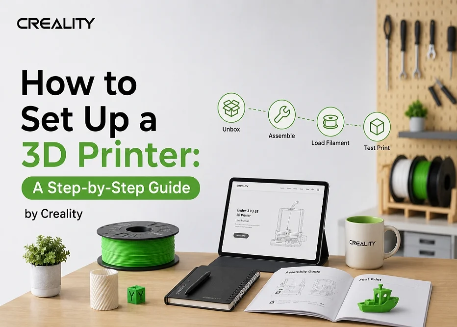 How to Set Up a 3D Printer: A Step-by-Step Guide by Creality