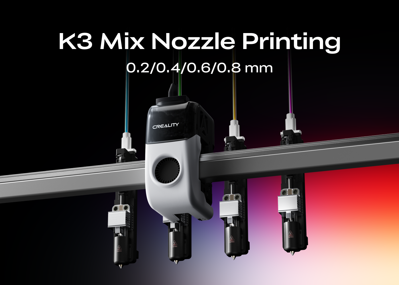 Why Choose Between Speed and Detail? A Deep Dive into K3 Mix Nozzle Printing