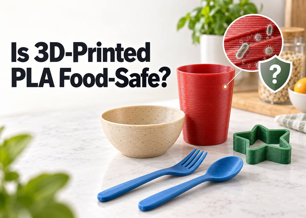Is 3D-Printed PLA Food-Safe?