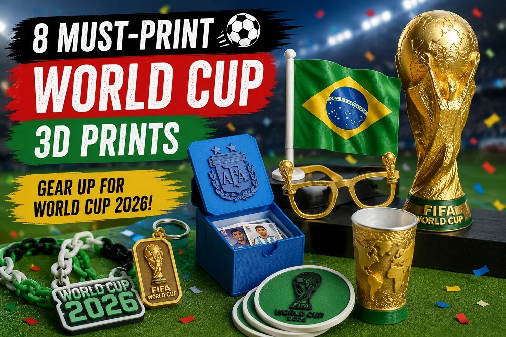 Top 8 Most Popular World Cup 3D Printable Models in 2026