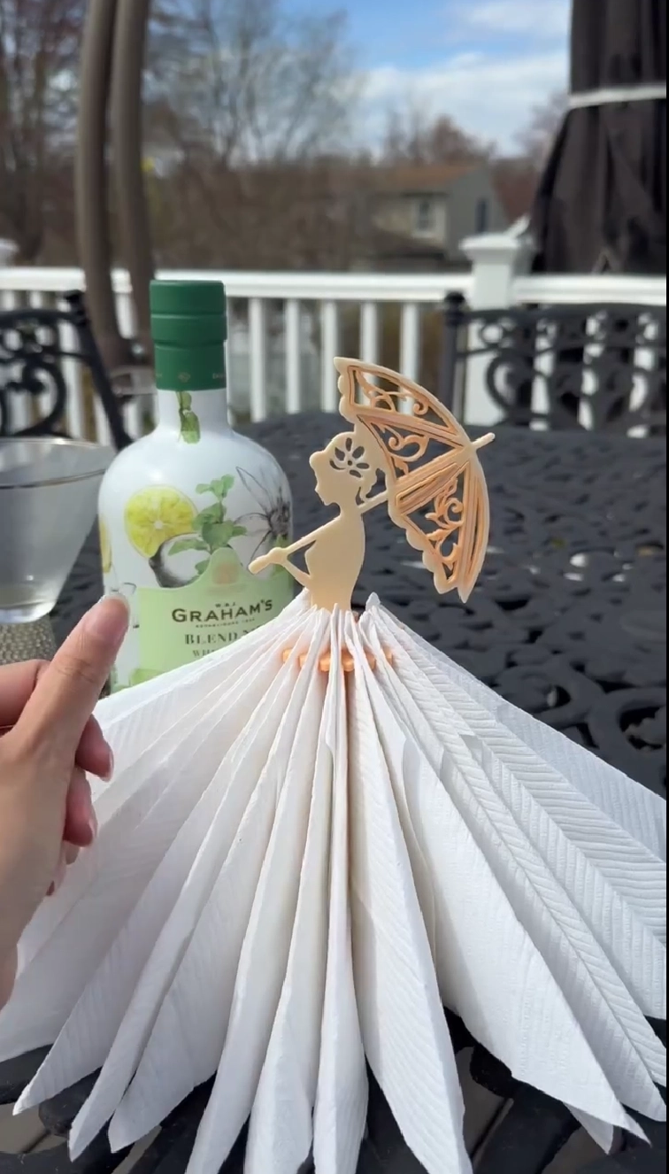 3d print napkin holder