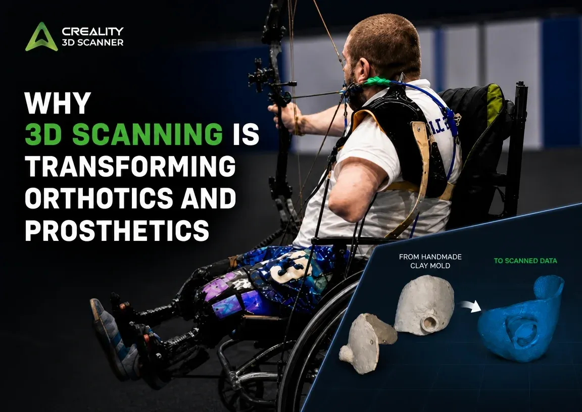 Why 3D Scanning Is Transforming Orthotics and Prosthetics: Sermoon P1 Helps Veteran Archers Shoot In