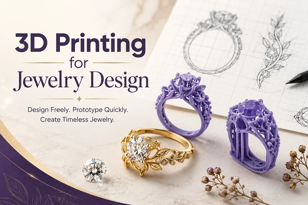 3D Printing for Jewelry Design: How to Choose a Resin 3D Printer