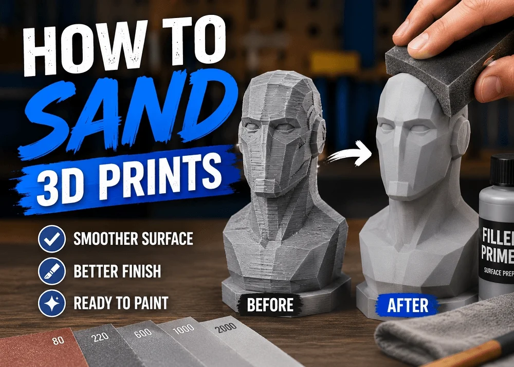 Is Sanding Worth It? How To Sand 3D Prints for a Professional Look