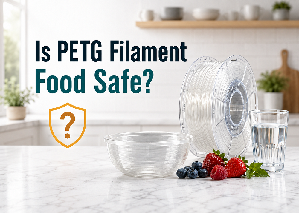 PETG Food Safety: Are 3D-Printed Parts Safe?