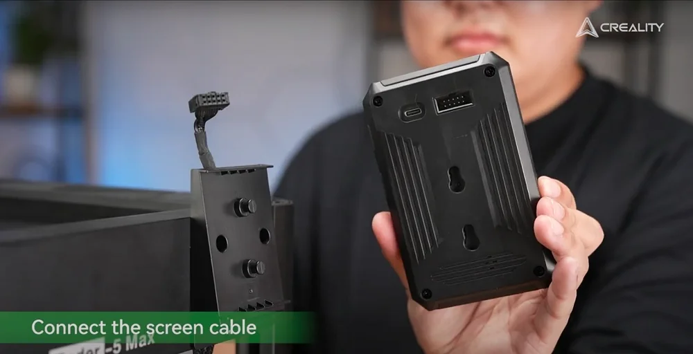 Setup the Ender-5 Max’s Screen and Spool Holder