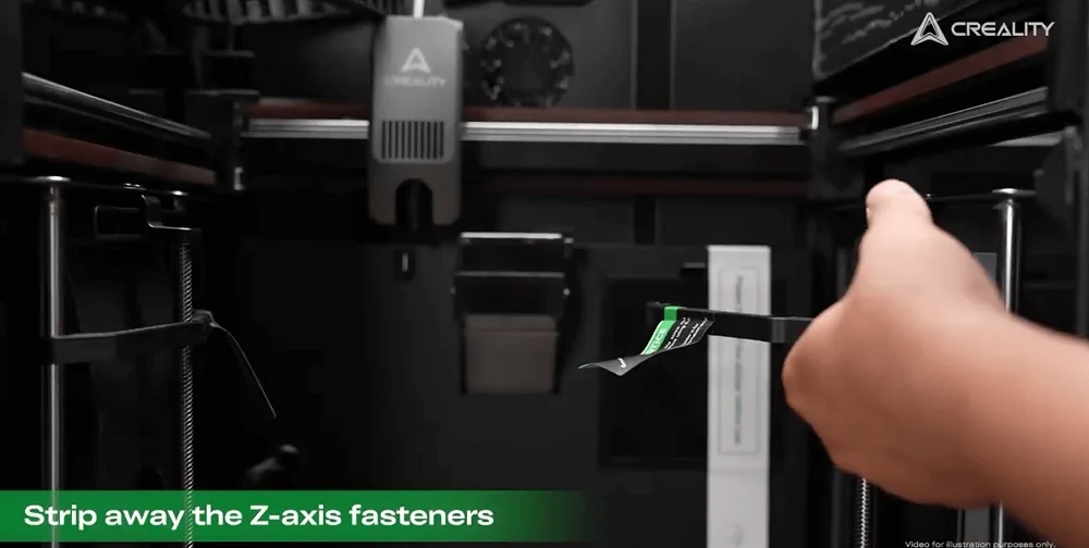 Strip away the Z-axis fasteners