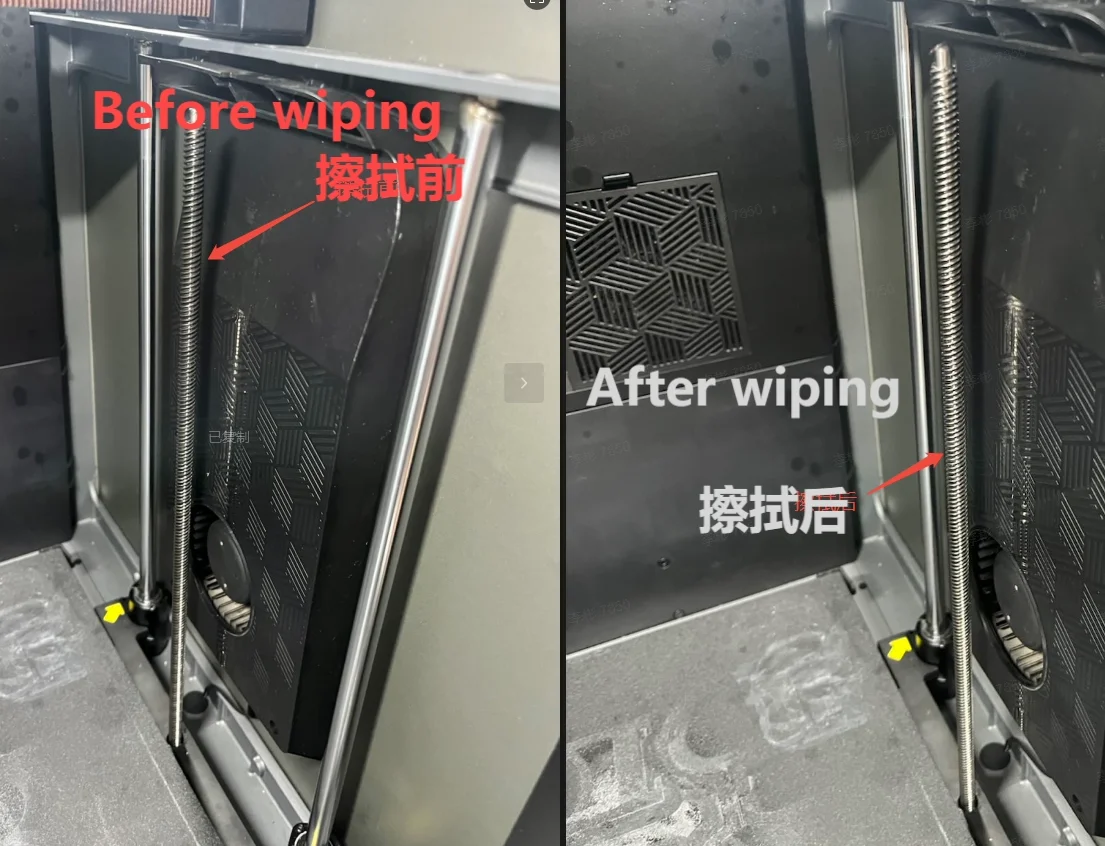 repeat the cleaning process