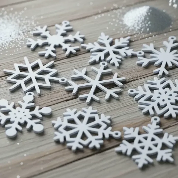 Christmas snowflake design