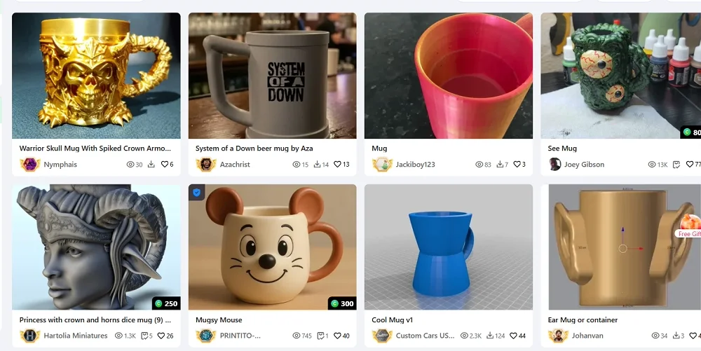 3d print Own Mug