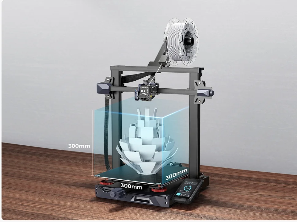 Creality Launches Ender-3 S1 Plus – the Sizeable Smart 3D Printer