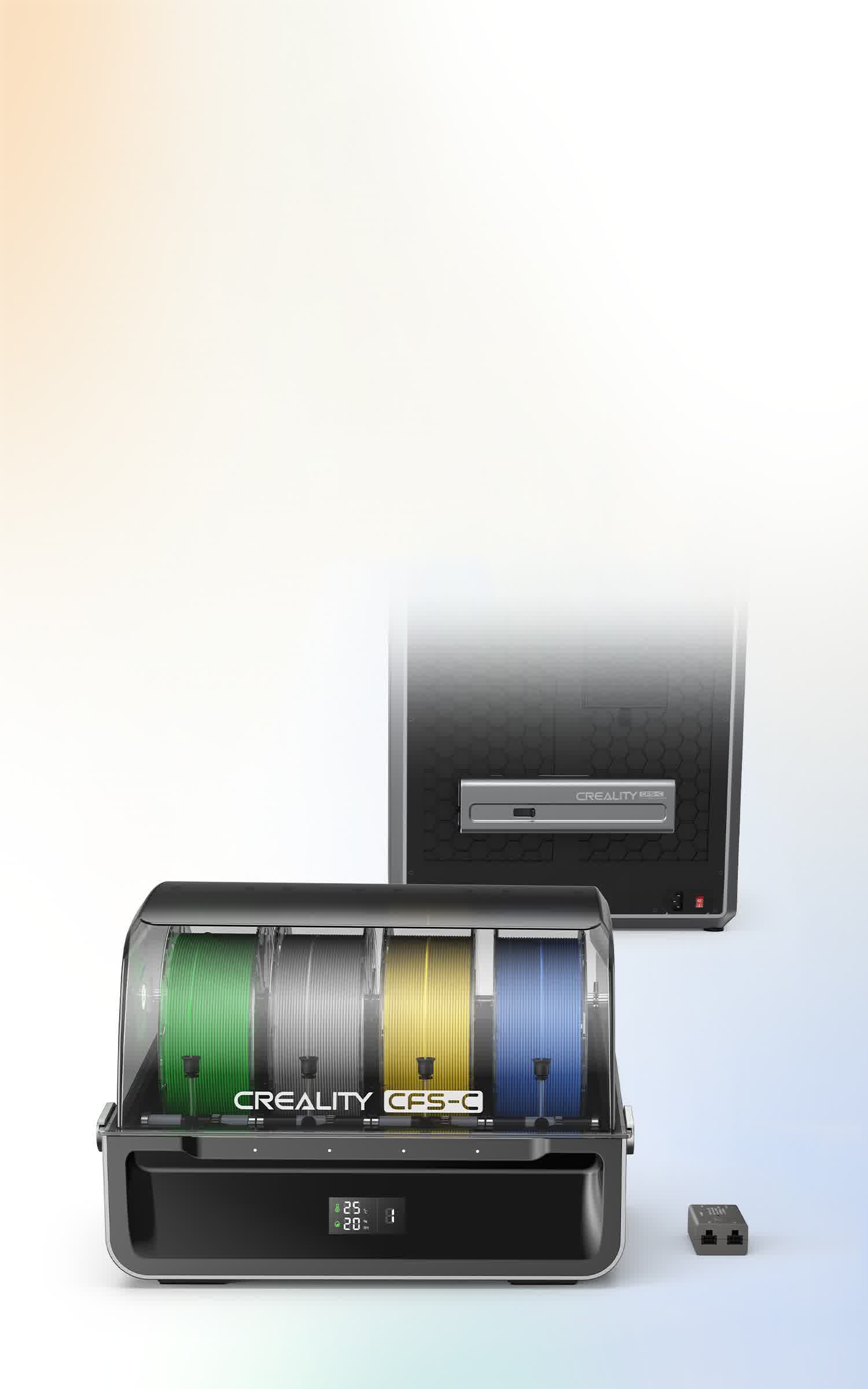 CFS-C Filament System – Smart Multicolor Upgrade | Creality Official