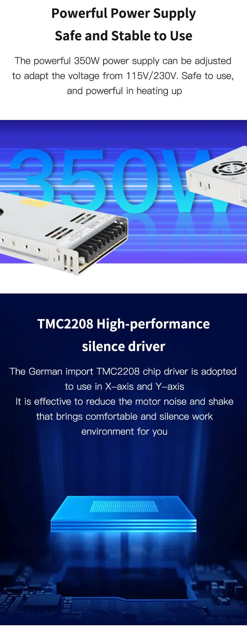TMC2208 HIGH-PERFORMANCE