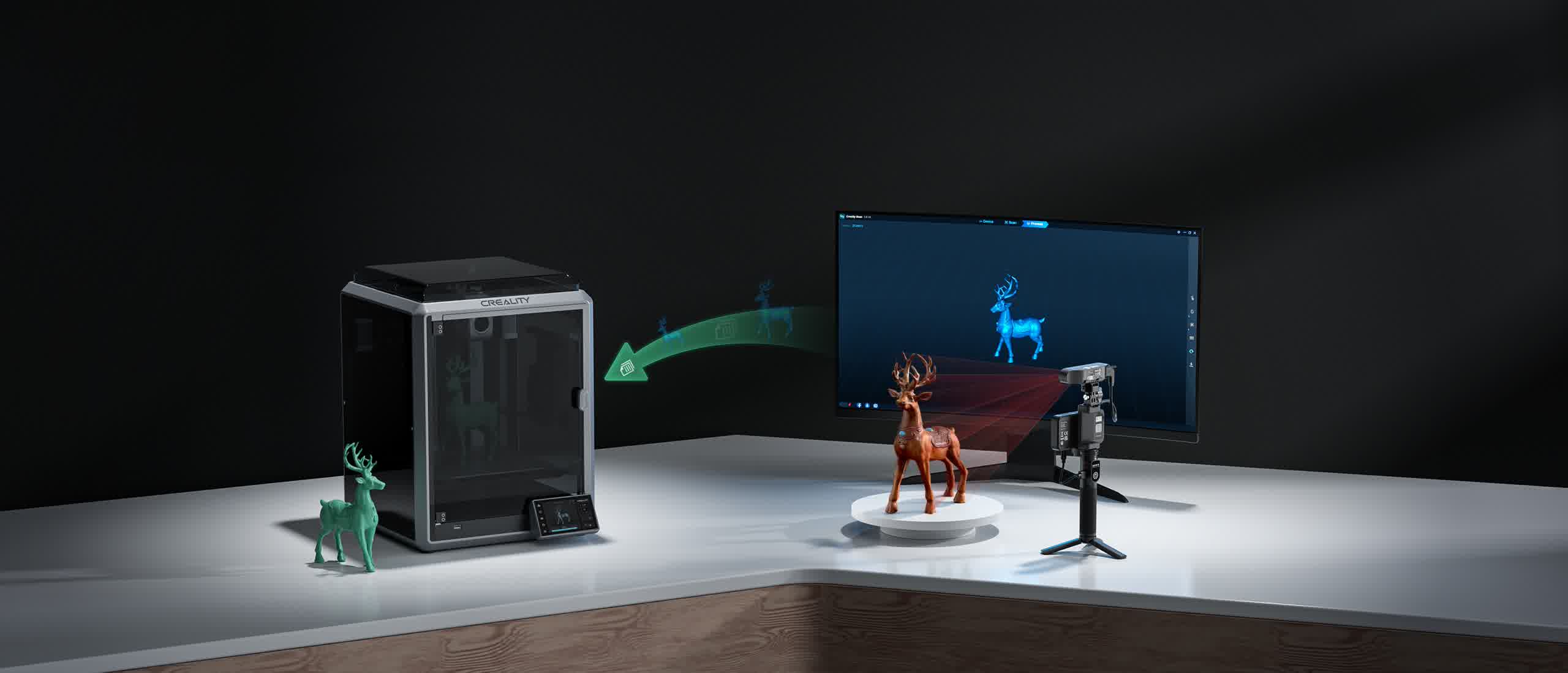 CR-Scan Ferret Pro 3D Scanner | Creality Official