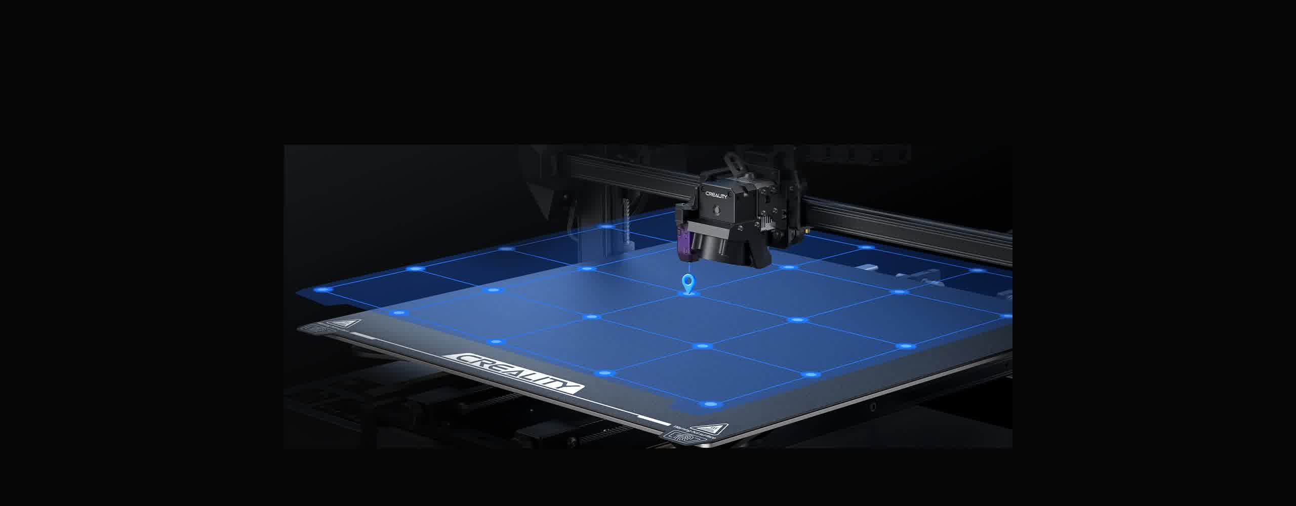 25-point Auto-Leveling