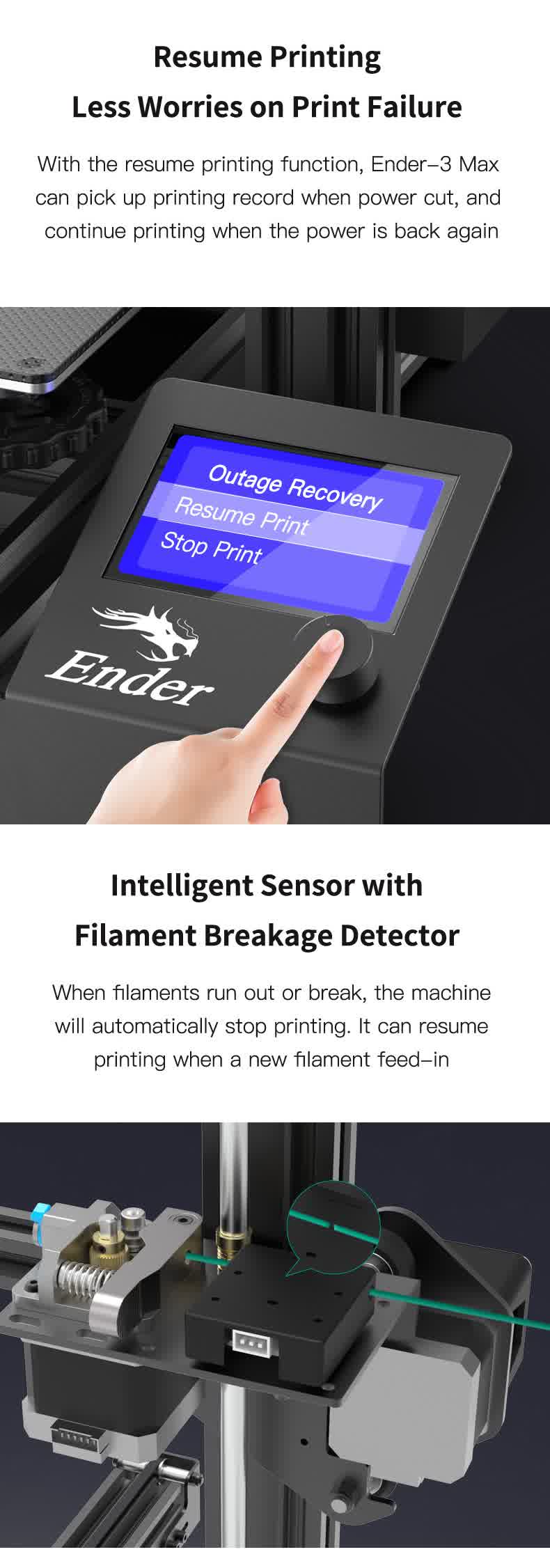 Ender-3 Max 3d printer