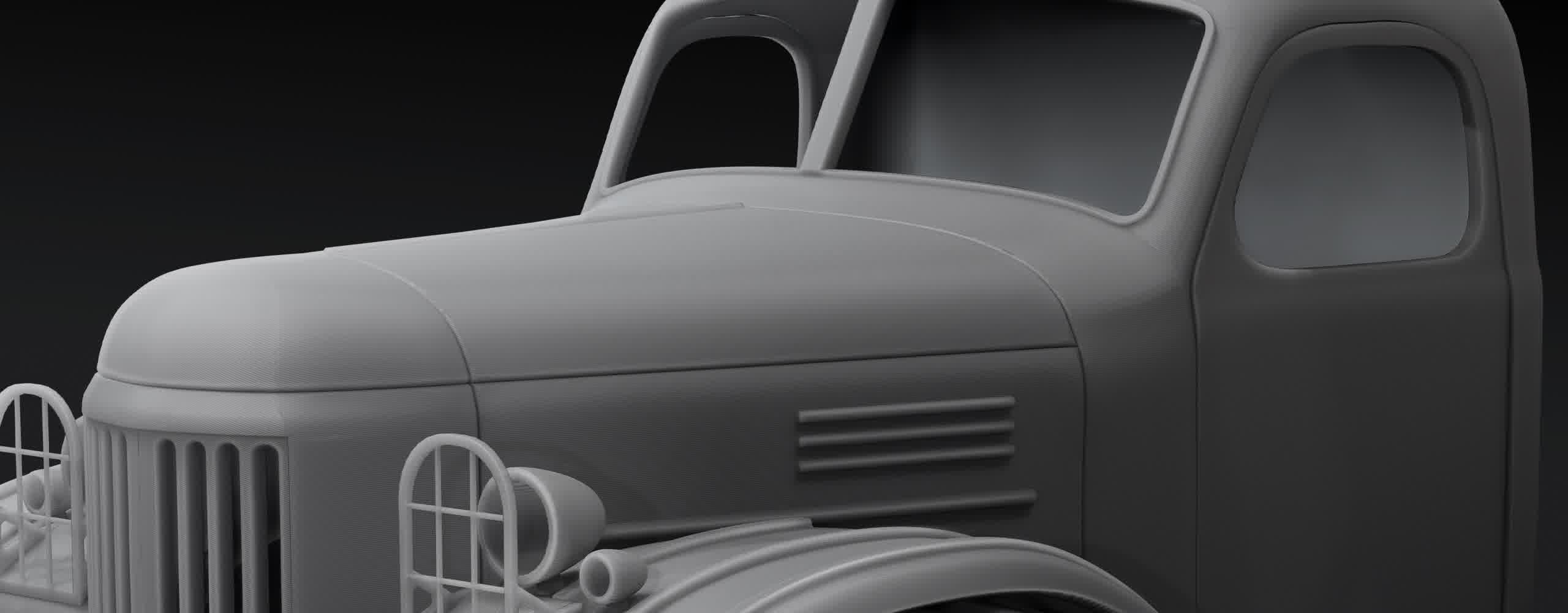 3d printed car model