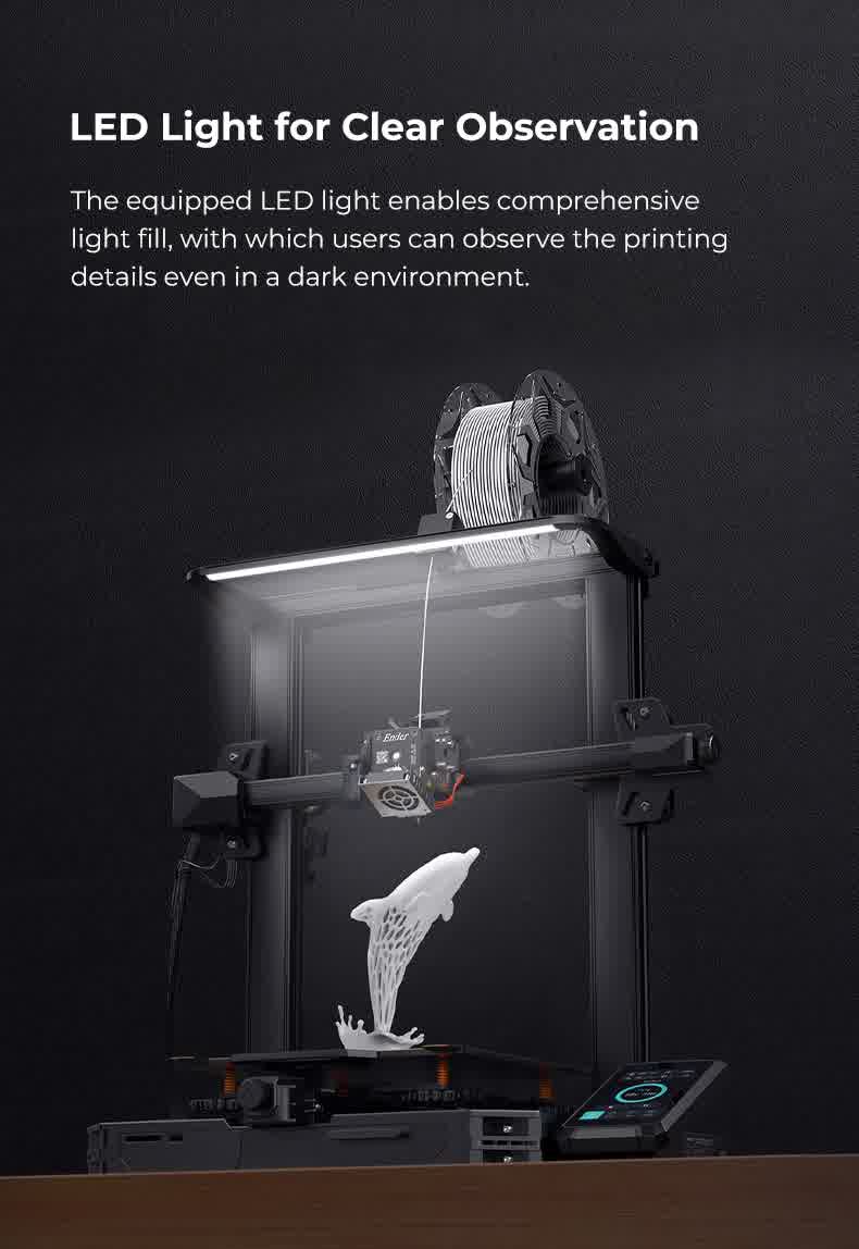 LED Light for Clear Observation