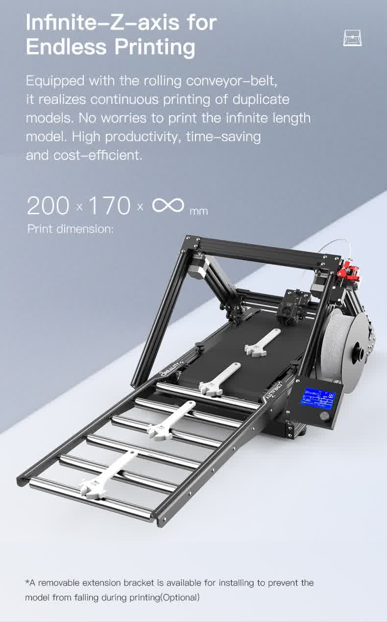 CR-30 3D Printer | infinite z axis 3d printer | Creality Official