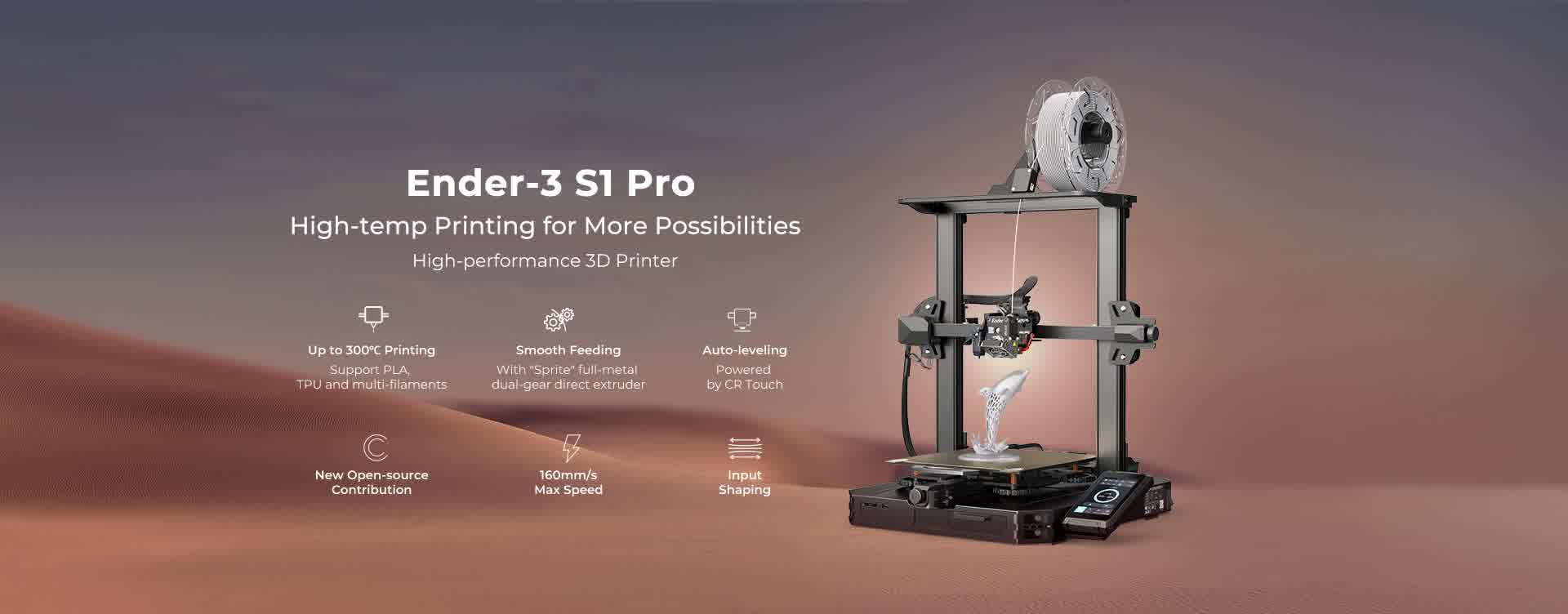 Ender-3 S1 Pro 3D Printer | Creality Official